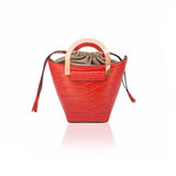 Hot Orange Cleamance Bucket Bag